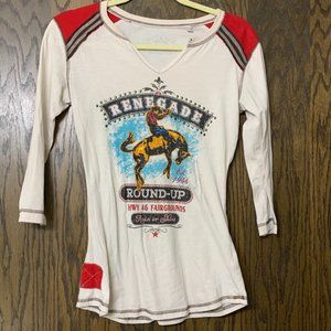 Panhandle Slim Western Bronc Graphic Tee